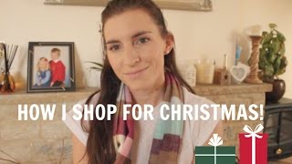 HOW I SHOP FOR CHRISTMAS / BUDGET & RE-GIFTING..