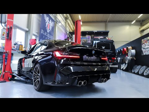 BMW M3 G80 M4 G82 2021 OPF Akrapovic Exhaust Slip-On Sound, Pops & Bangs