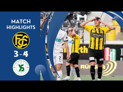 FC Schaffhausen 3 - 4 Yverdon Sport | Challenge League highlights
