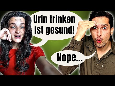 Urin trinken?! Biologe zerstört sexistische Schwurblerin