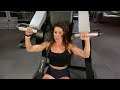 Seated Shoulder Press With IFBB Pro Jenny Smith