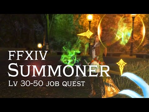 FFXIV Summoner Job Quest [lv 30-50]