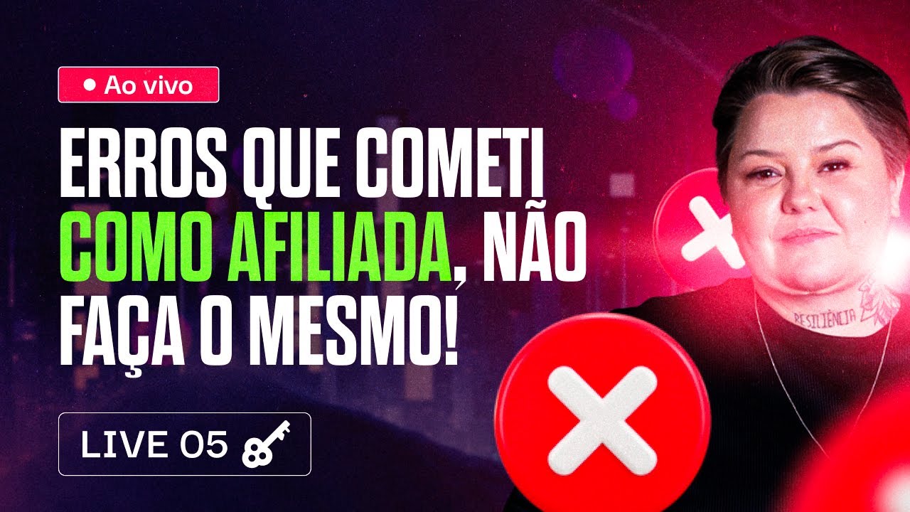 Os 5 ERROS que farão você PERDER DINHEIRO como Afiliado Iniciante