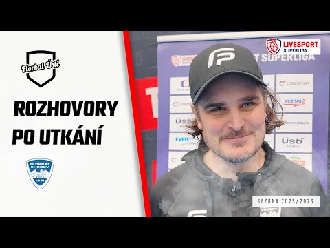 Rozhovory po utkání LS 18. kolo: Florbal Ústí - FAT PIPE FLORBAL CHODOV 1:5