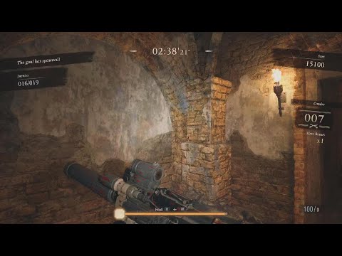 RE8 Mercenaries Castle II Chris SSS Finishing Reload Dragoon Cheese Method