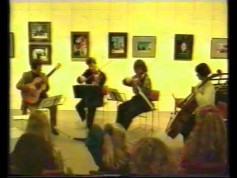 Haydn Guitar Quartet - 4th Movement; performed : Doug Brasier - guitar (prt 4/4)