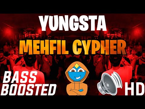 Yungsta - Mehfil Cypher Bass Boosted | Jadoo From Mars | Enkore | Yashraj | MC Kode