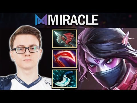 NIGMA.MIRACLE SMURFING TEMPLAR ASSASSIN - DOTA 2 7.23F GAMEPLAY
