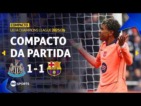Gols e lances de Newcastle United x Barcelona