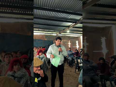 Adolfo en el encuentro en Buena Esperanza.  #sanluis