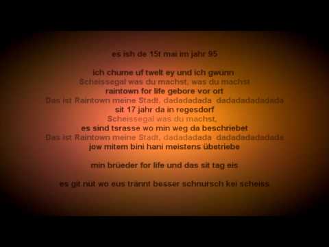 Noova & Lil Qim - Meine Stadt ( Raintown ) Lyrics