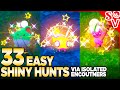 33 EASY Shiny Hunts In Pokemon Scarlet And Violet