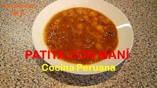 Patita con Mani - Receta Peruana Facil de Preparar
