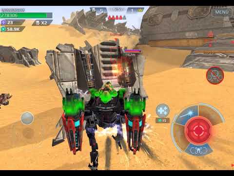 War Robots FFA test Falcon with Ember mk2 (Dreadnought)