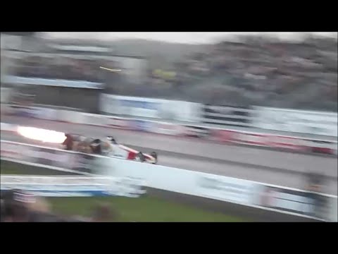 SantaPod Raceway - Flame & Thunder - FireForce 5 Jet Dragster runs 5.2sec at 276.3 mph