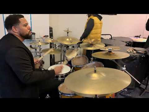 Homecoming Festivities -  Eric on Set 10.26.2018