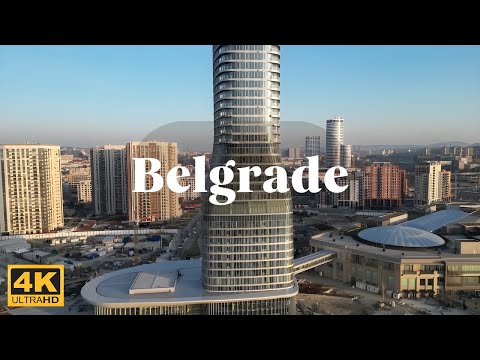 Experience the BEST Aerial Views of Belgrade Serbia in 4K!