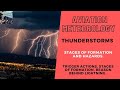CPL ATPL Aviation Meteorology THUNDERSTORMS Trigger Actions Stages Of Formation Hazards