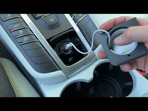 Porsche Macan 2015-2021 MagSafe Charger Install Instructions (with smoker package)