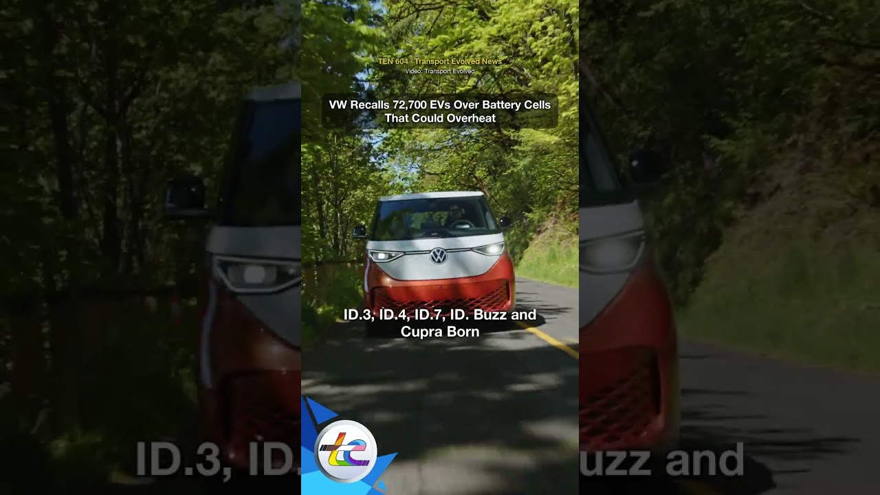 VW Recalls 72,700 EVs Over Battery Cells That Could Overheat