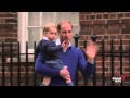 Prince William returns to hospital with his son, Prince.