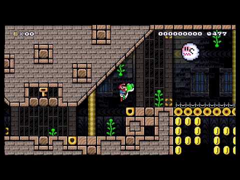 Super Mario Maker 2: Escape The Spooky Ghost House