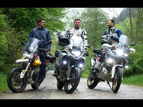 Africa Twin vs. BMW F850GSA vs. Moto Guzzi V85 TT - Special Review