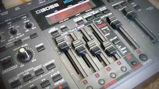 Video thumbnail for Boss BR-532 digital multi track recorder: Effects and drums demo by Gearfacts