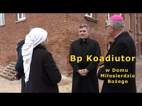 Bp Zbigniew Zieliński w Domu Miłosierdzia Bożego