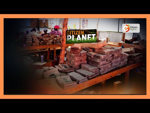 CITIZEN PLANET | How Mombasa youth are turning waste papers into waste bins