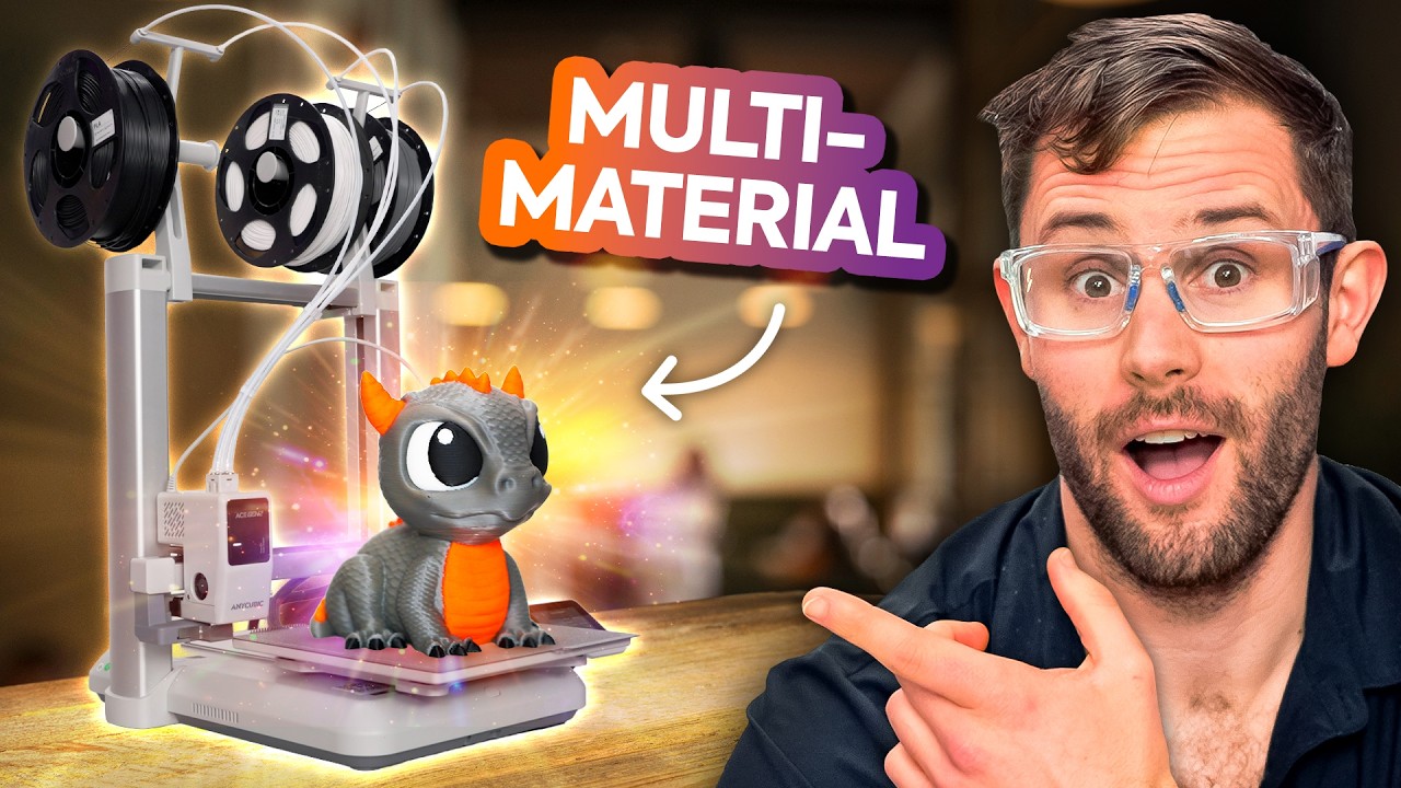 More Colors, Less Waste - Anycubic Kobra X