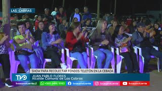 En La Cebada comuna de Las Cabras se realizó show a beneficio de la Teletón