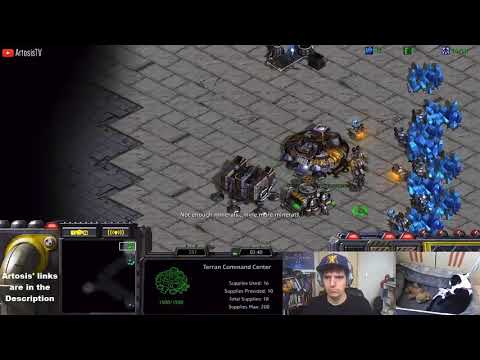 StarCraft: Remastered - 1v1 Artosis' Games of SC:R (T) vs mybreitling (P) Circuit Breakers