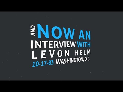 WKIK- Levon Helm 🥁 "The Band" Interview Wax Museum Washington, D.C. 1983
