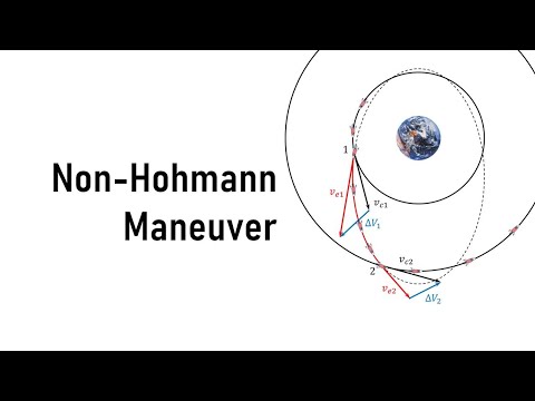 Space Mechanics | Orbital Maneuver | Non-Hohmann Maneuver