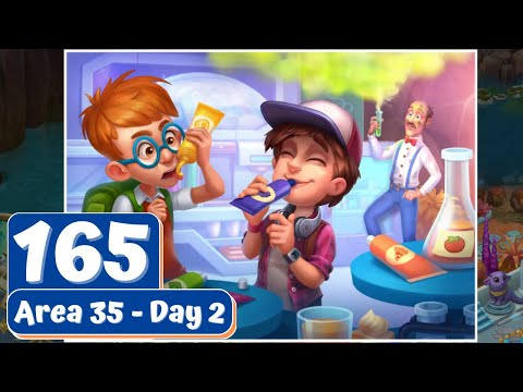 Gardenscapes - Part 165 - Area 35 - Day 2 - Gameplay