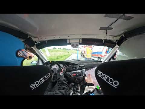 5 Ecumaster Rally Tarmac Masters 2023 D.Obrzut / M.Majewski OS3 Mirsk OnBoard Ford Focus ST170 stock