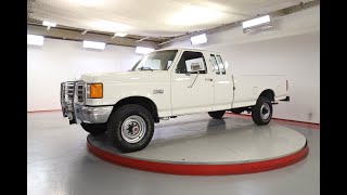Video Thumbnail for 1991 Ford F250 4x4 SuperCab