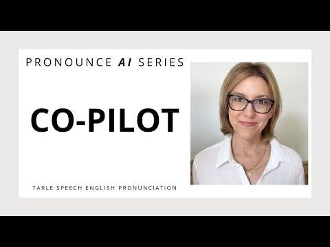 コパイロットの発音を学ぶ | アメリカ英語 AI発音レッスン #LearnEnglish (Learn to Pronounce COPILOT | American English AI Pronunciation Lesson #LearnEnglish)