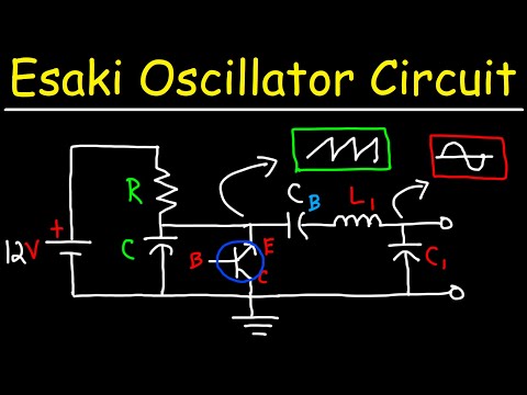 Single Transistor Esaki Oscillator Circuit
