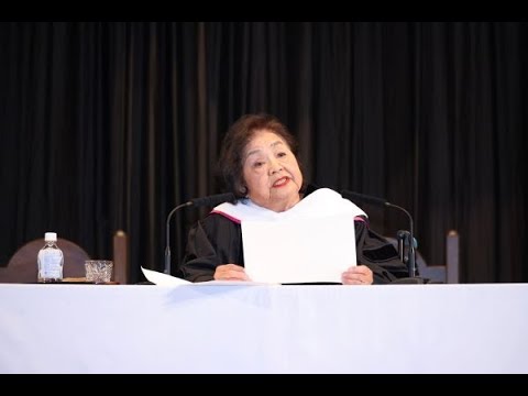 サーロー節子氏 記念講演（2023年5月15日）