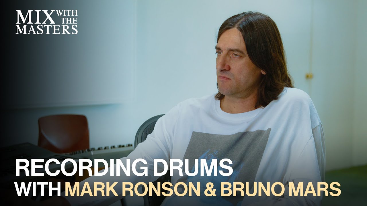 Jeff Bhasker recording drums with Mark Ronson and Bruno Mars | Sneak Peek - YouTube