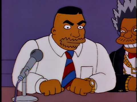 The Simpsons --- Drederick Tatum is Going to Orphan Homer's Children #simpsonsshorts #simpsons