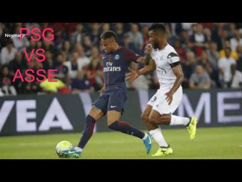 psg vs asse highlight | neymar jr |