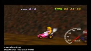 Mario Kart 64 Ghost Glitch (PR Ghost)