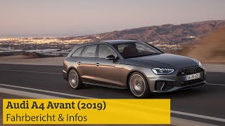 Audi A4 Avant (2019): Fahrbericht &amp; Infos zum Kombi | ADAC