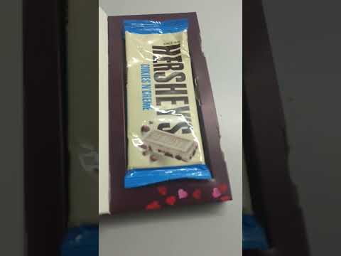 Unboxing My Hershey's Cookies nd Cream Chocolate#hersheys#viral#shorts