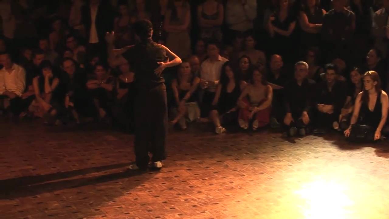BTF 2009 - Démo 2 Pablo Villarraza & Dana Frigoli @ Concert Noble Brussels Tango Festival