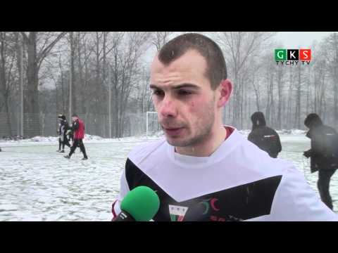 Sparing: GKS Katowice - GKS Tychy 1:0. Pomeczowa wypowiedź Łukasza Małkowskiego