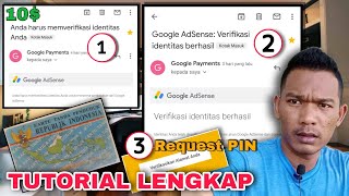 Download lagu Cara Verifikasi Identitas di Google Adsense!!! Tahapan Setelah Mendapat 10$ Pertama mp3